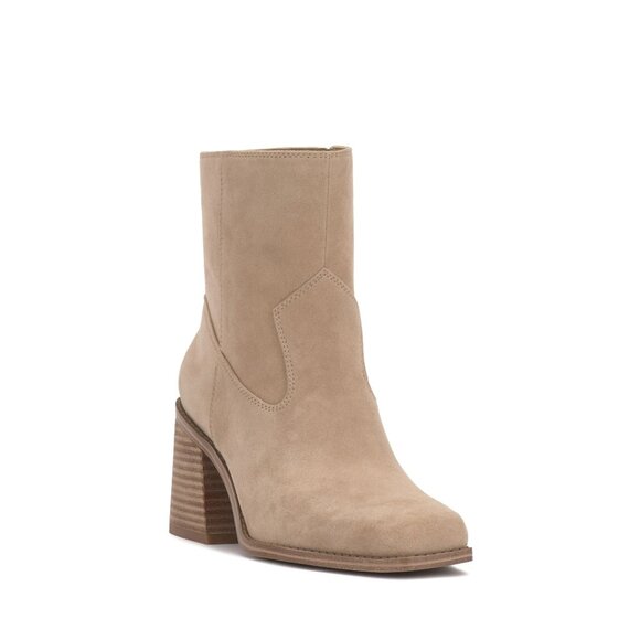 New Vince Camuto Sybren Bootie in Tortilla Size 8.5 - Picture 2 of 8